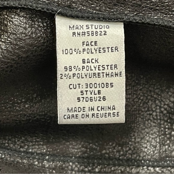 Max Studio Faux Sheep Fur Vest - Picture 8 of 10